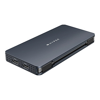 Hyper | HyperDrive Uniwersalna stacja dokująca Silicon Motion USB-C 10-w1 Dual HDMI | Ethernet LAN