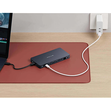 Hyper | HyperDrive Uniwersalna stacja dokująca Silicon Motion USB-C 10-w1 Dual HDMI | Ethernet LAN - 4