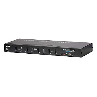 Aten CS1768-ATA-G 8-портовий перемикач KVM USB DVI/Audio з одиничним DVI каналом | Aten