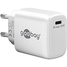 Goobay | 65406 Швидка зарядний пристрій Goobay USB-C PD GaN (20 W)