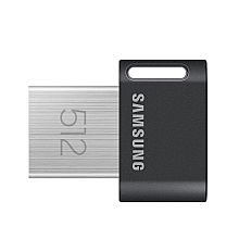 Samsung | FIT Plus | MUF-512AB/APC | 512 GB | USB 3.2 Gen 1 | сірий