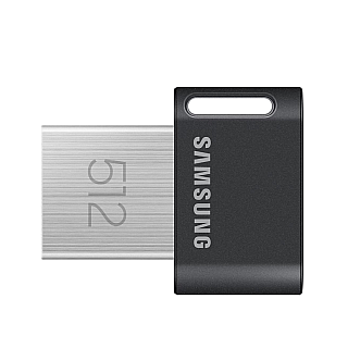Samsung | FIT Plus | MUF-512AB/APC | 512 GB | USB 3.2 Gen 1 | сірий