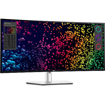 Dell | U4025QW | 40 " | IPS | 21:9 | 120 Hz | 8 ms | 5120 x 2160 pikseli | 450 cd/m² | Porty HDMI w ilości 1 | Srebrny - 2