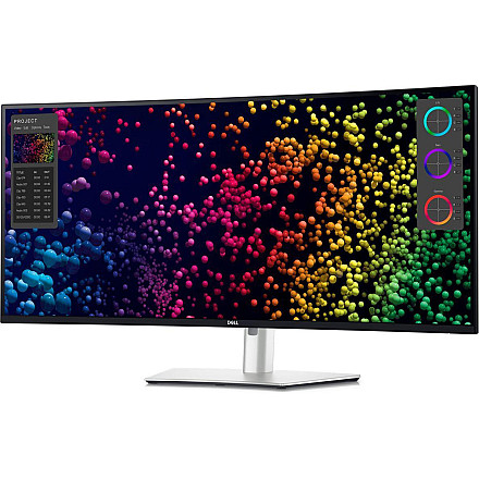 Dell | U4025QW | 40 " | IPS | 21:9 | 120 Hz | 8 ms | 5120 x 2160 pikseli | 450 cd/m² | Porty HDMI w ilości 1 | Srebrny - 4