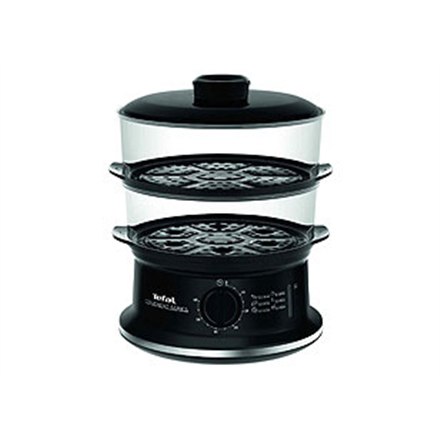 Parowar TEFAL | VC140135 | чорний | 900 W | Liczba koszy 2 | Gwarancja (m-c): 24 - 10