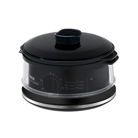 Parowar TEFAL | VC140135 | чорний | 900 W | Liczba koszy 2 | Gwarancja (m-c): 24 - 2