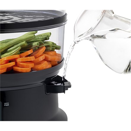 Parowar TEFAL | VC140135 | чорний | 900 W | Liczba koszy 2 | Gwarancja (m-c): 24 - 9