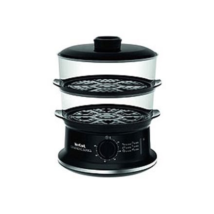 Parowar TEFAL | VC140135 | чорний | 900 W | Liczba koszy 2 | Gwarancja (m-c): 24 - 5