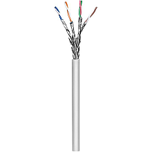 Goobay | CAT 6a | Кабель masowy | SFTP, PiMF | сірий | 100 m