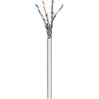 Goobay | CAT 6a | Кабель masowy | SFTP, PiMF | сірий | 100 m