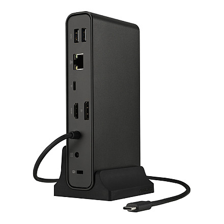 Asus | DC300 Triple Display USB-C Dock | 90XB08CN-BDS010 | DisplayPorty w ilości 1 | Porty HDMI w ilości 1 | Ethernet LAN - 4