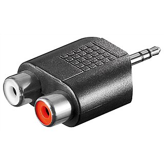 Goobay Адаптер audio RCA x 2 Жіночий