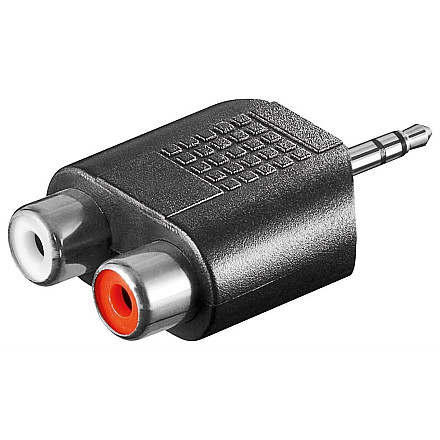 Goobay Адаптер audio RCA x 2 Жіночий - 2