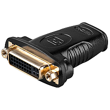 Адаптер wideo Goobay | 19-pinowe HDMI typu A | жіночі | 24+5-pinowe DVI | жіночі