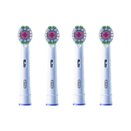 Oral-B Змінні головки для зубної щітки EB18-4 3D White Pro Головки - 2