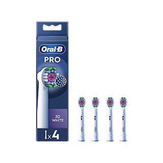 Oral-B Змінні головки для зубної щітки EB18-4 3D White Pro Головки