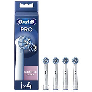 Oral-B Змінні головки для зубної щітки EB60X-4 Sensitive Clean Pro
