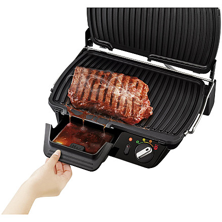TEFAL Grill | GC461B34 | Настільний | 2400 W | чорний/Stal nierdzewna - 3