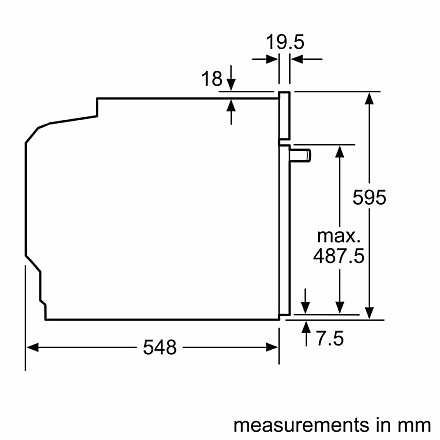 Bosch Piekarnik HBG7721B1 71 L - 7