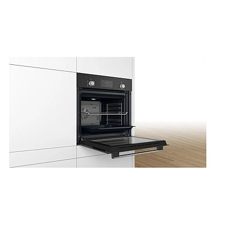 Bosch | Piekarnik | HBF133BA0 | 66 L | Elektryczny | EcoClean | Pokrętła | Wysokość 59,5 cm | Szerokość 59,4 cm | Czarny - 4