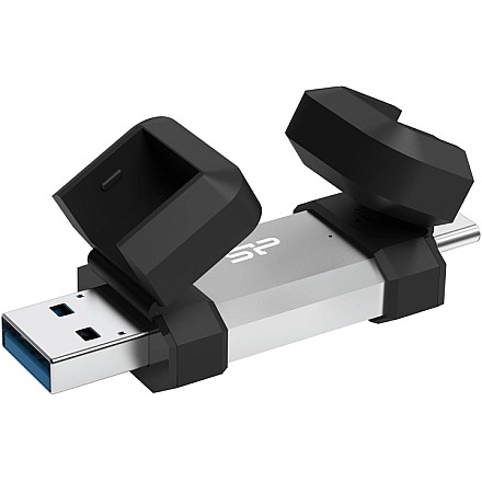 Silicon Power Dual USB Drive Mobile C51 128 GB - 2