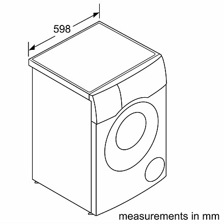 Bosch Пральна машина з сушкою WNC254A0SN - 5