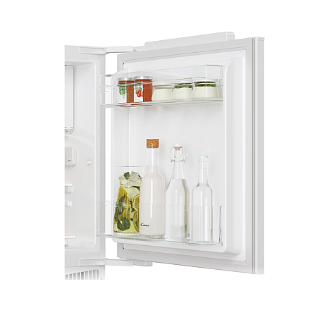 Lodówka Candy CM4SE68W, E, wolnostojąca, wysokość 82,6 cm, pojemność chłodziarki 95 l, pojemność zamrażarki 16 l, biały | Candy - 4