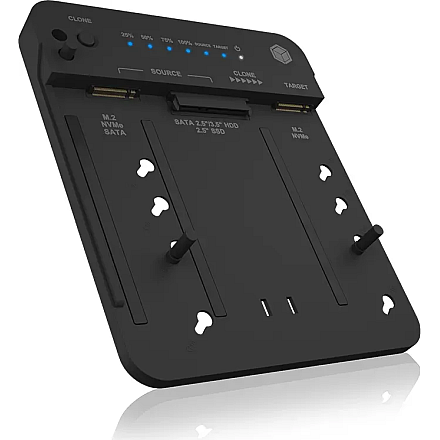 Stacja dokująca i klonująca Raidsonic Icy Box dla 2x M.2 NVMe SSD | IB-2913MCL-C31 - 2