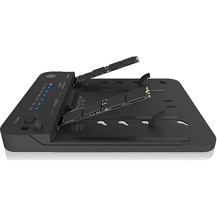Stacja dokująca i klonująca Raidsonic Icy Box dla 2x M.2 NVMe SSD | IB-2913MCL-C31 - 3