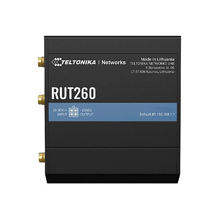 Teltonika RUT260 LTE Cat 6 Роутер (RUT260000000) - 1