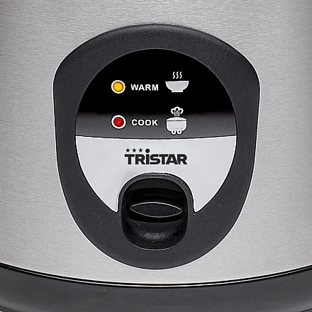 Tristar | Прилад для варіння рису | RK-6129 | 900 W | Нержавіюча сталь - 6