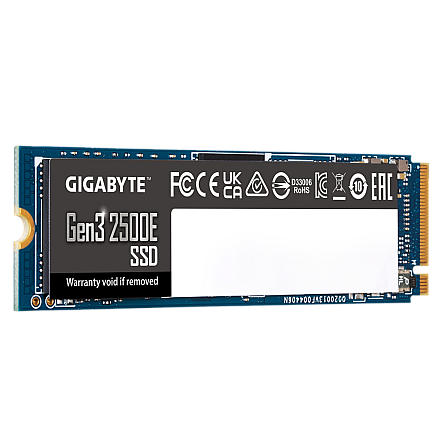 Gigabyte G325E1TB | 1000 GB | Interfejs SSD PCIe 3.0x4, NVMe1.3 | Prędkość odczytu 2400 MB/s | Prędkość zapisu 1800 MB/s - 2