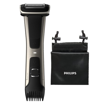 Philips | BG7025/15 | Showerproof body groomer | Body groomer | Number of length steps 5 | Black/Stainless - 5
