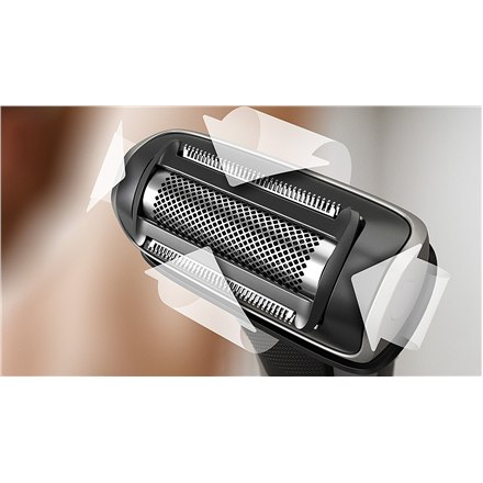Philips | BG7025/15 | Showerproof body groomer | Body groomer | Number of length steps 5 | Black/Stainless - 6