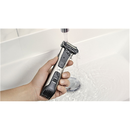 Philips | BG7025/15 | Showerproof body groomer | Body groomer | Number of length steps 5 | Black/Stainless - 4