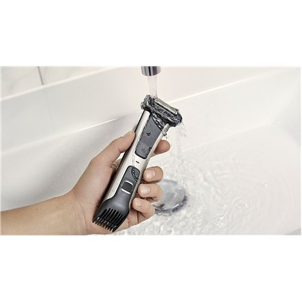 Philips | BG7025/15 | Showerproof body groomer | Body groomer | Number of length steps 5 | Black/Stainless - 8