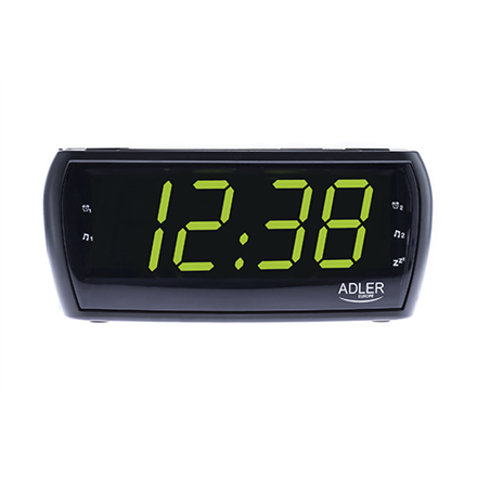 Adler | AD 1121 | Radiobudzik | чорний | Funkcja alarmu - 4
