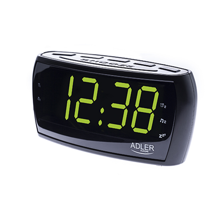 Adler | AD 1121 | Radiobudzik | чорний | Funkcja alarmu - 3