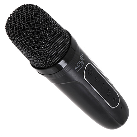 Głośnik karaoke z mikrofonem | AD 1199B | Bluetooth | Czarny | Przenośny | Połączenie bezprzewodowe - 3