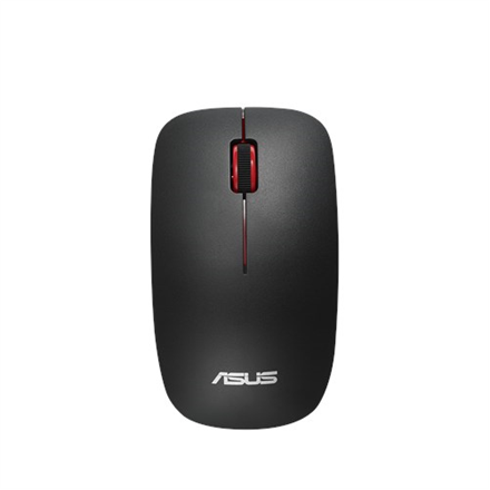Asus | WT300 RF | Миша optyczna | чорний/червоний - 3