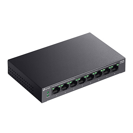 TP-LINK LS108GP 8-Port Gigabit Desktop Комутатор with 8-Port PoE+ - 4