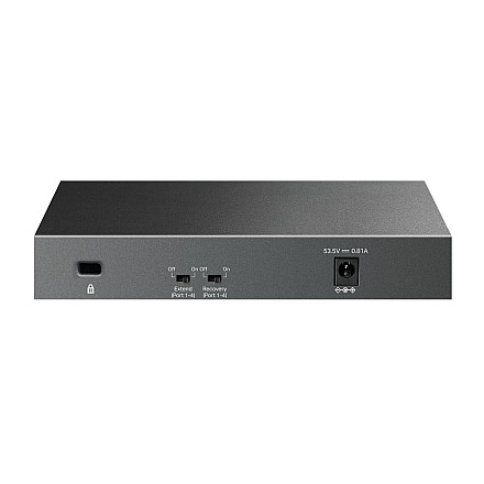 TP-LINK LS106LP 6-Port 10/100 Mbps Desktop Switch with 4-Port PoE - 2