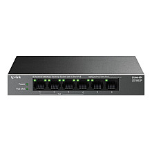 TP-LINK LS106LP 6-Port 10/100 Mbps Desktop Switch with 4-Port PoE