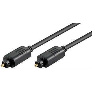 Goobay  51223 TOSLINK optical digital/audio connector cable, 2 m