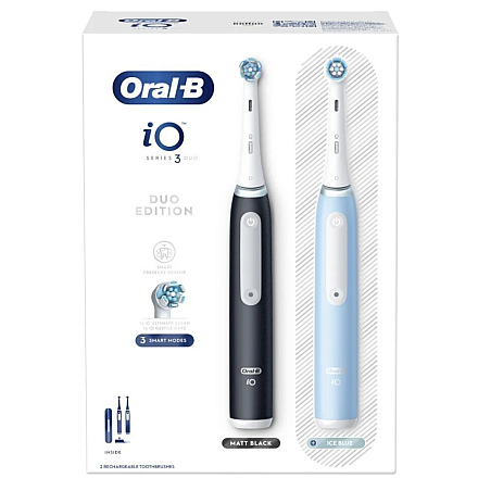 Oral-B Серія iO3 Електрична зубна щітка Duo Pack Акумуляторна - 3