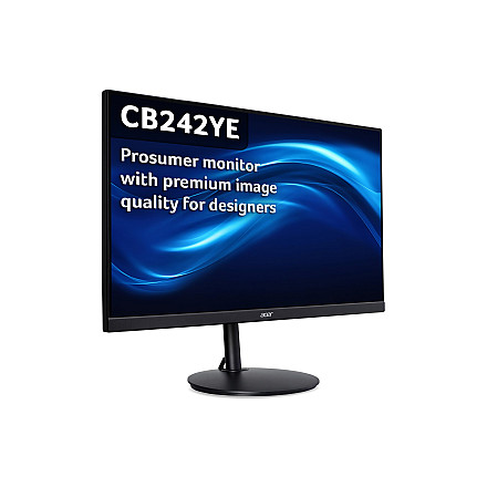 Acer | CB242Y E | 24 " | IPS | FHD | 16:9 | 100 Hz | 1 ms | 1920 x 1080 pikseli | 250 cd/m² | Porty HDMI w ilości 1 | Czarny | Gwarancja 36 miesięcy - 3