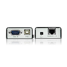 Aten Przedłużacz USB VGA Cat 5 Mini KVM (1280 x 1024@100m) Aten | Przedłużacz | Przedłużacz USB VGA Cat 5 Mini KVM