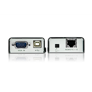Aten Przedłużacz USB VGA Cat 5 Mini KVM (1280 x 1024@100m) Aten | Przedłużacz | Przedłużacz USB VGA Cat 5 Mini KVM