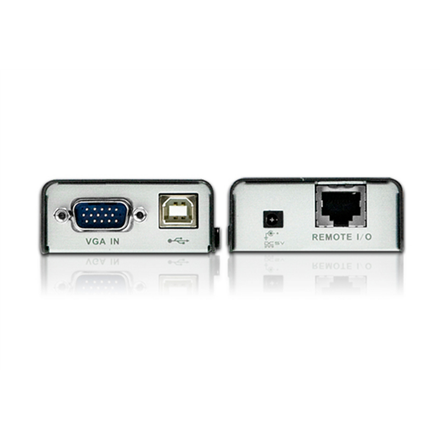 Aten Przedłużacz USB VGA Cat 5 Mini KVM (1280 x 1024@100m) Aten | Przedłużacz | Przedłużacz USB VGA Cat 5 Mini KVM - 1
