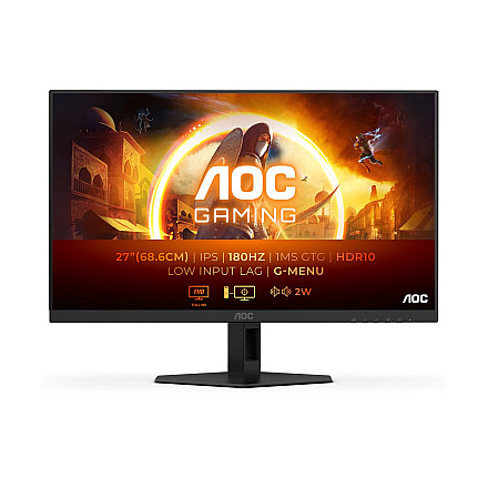 27G4XE | 27 " | IPS | 16:9 | 180 Hz | 1 ms | 1920 x 1080 pikseli | 2 porty HDMI - 6